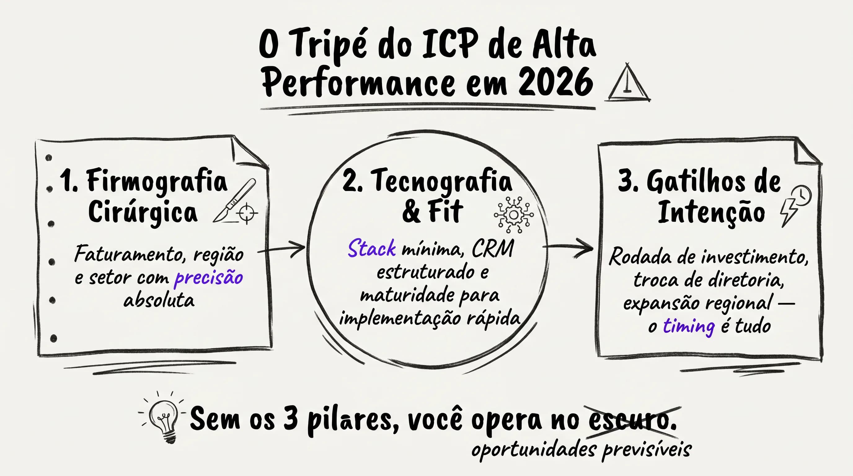 Infográfico O segredo para identificar o seu ICP de verdade