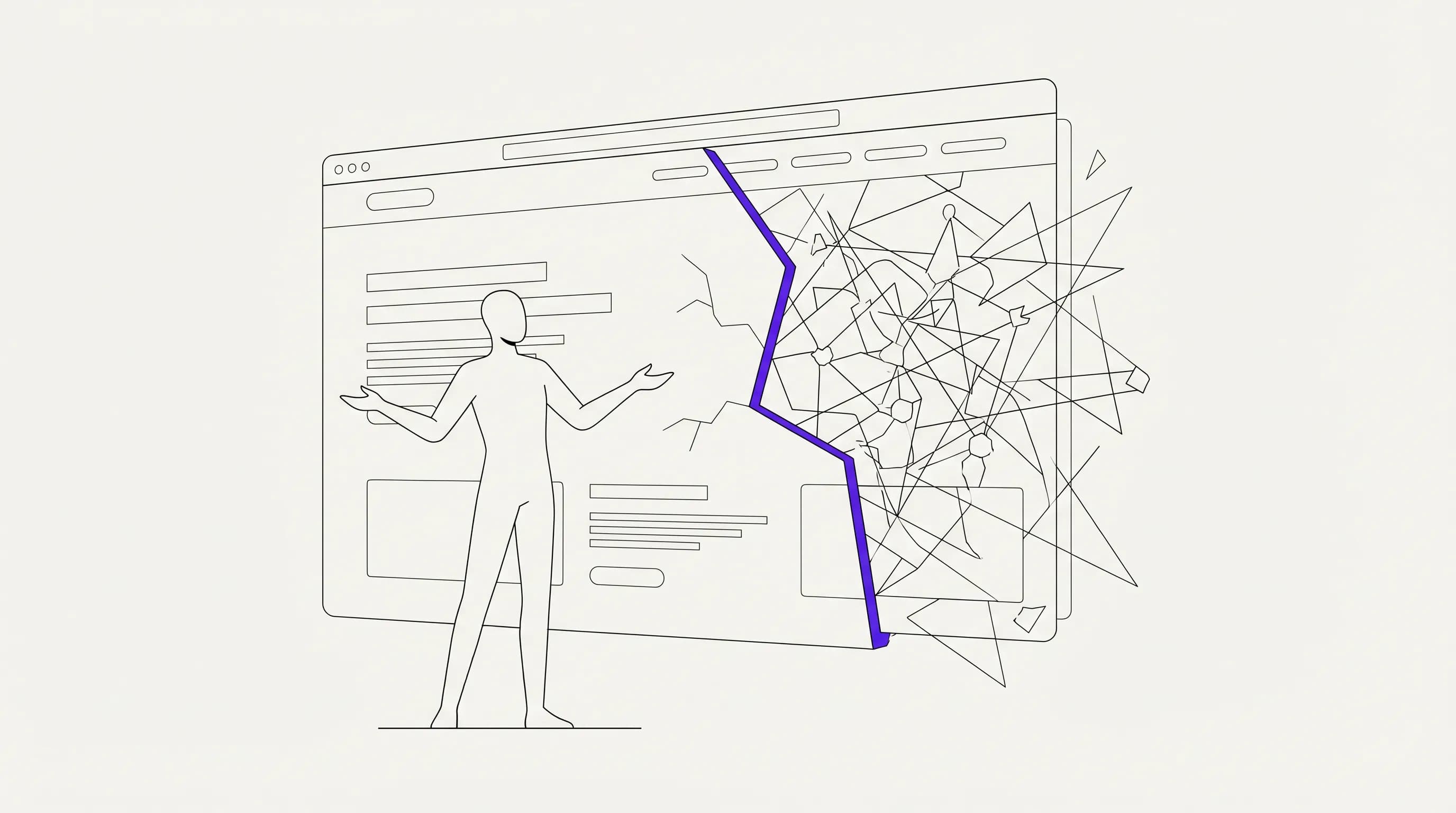 Landing pages com IA e o custo invisível da velocidade